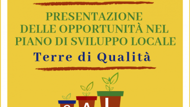 Presentazione del Piano di Sviluppo Locale "Terre di Qualità"