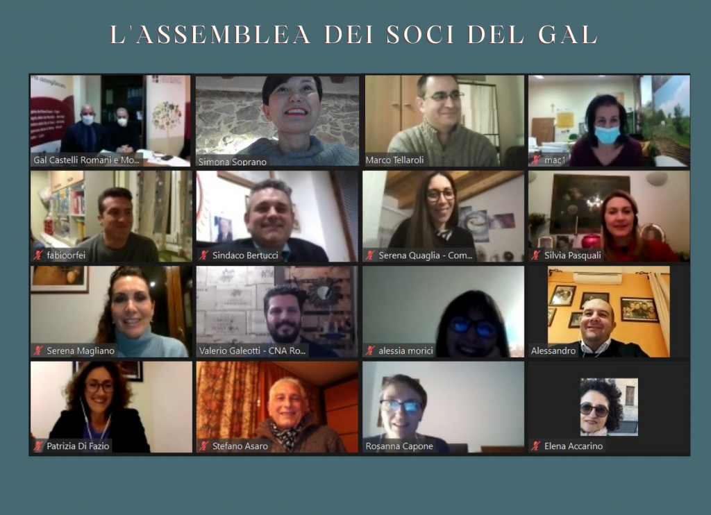 videoconferenza assemblea dei soci gal